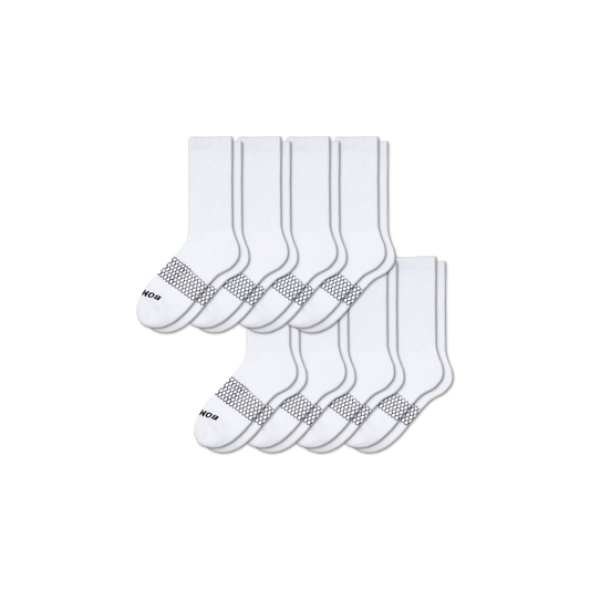 Men's Solids Calf Sock 8-Pack