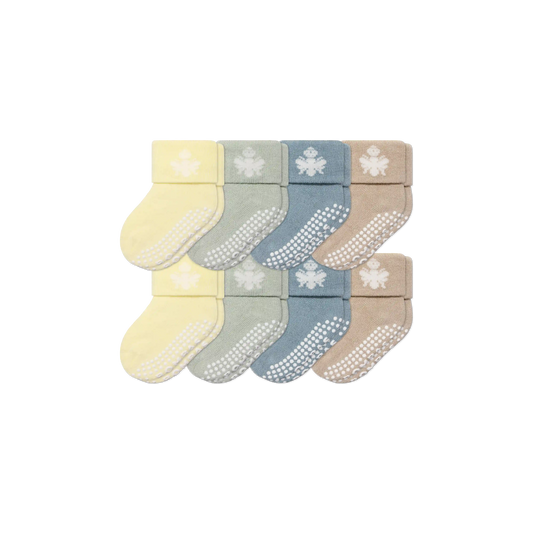 Baby Gripper Sock 8-Pack (6-12 Months)