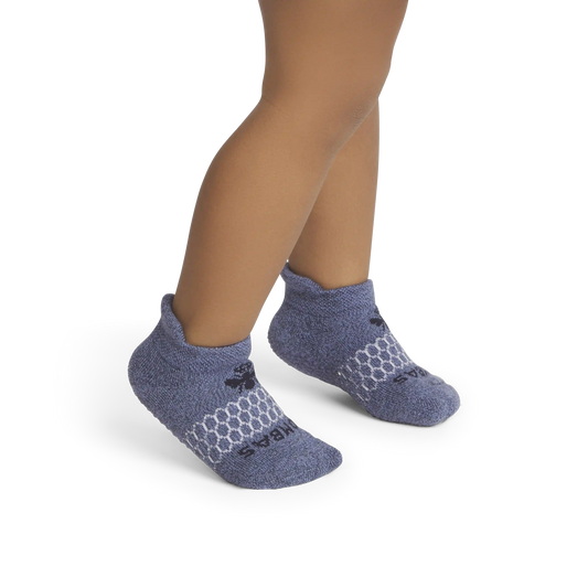 Toddler Marl Gripper Ankle Sock 4-Pack