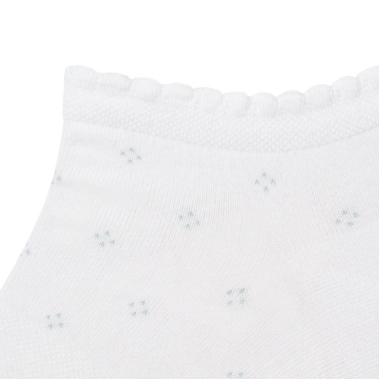 Women’s Scallop Lightweight Ankle Socks