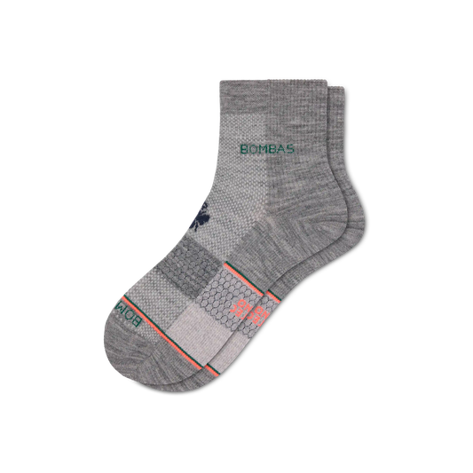 Women's UltraLite Sport Merino Wool Blend Quarter Socks