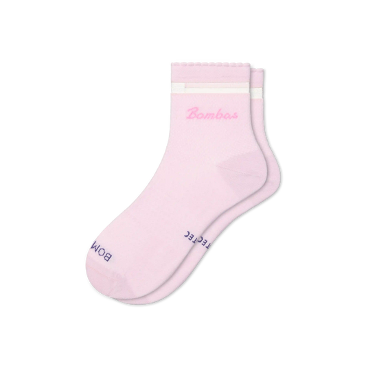 Women's UltraLite Sport Sheer Stripe Quarter Socks
