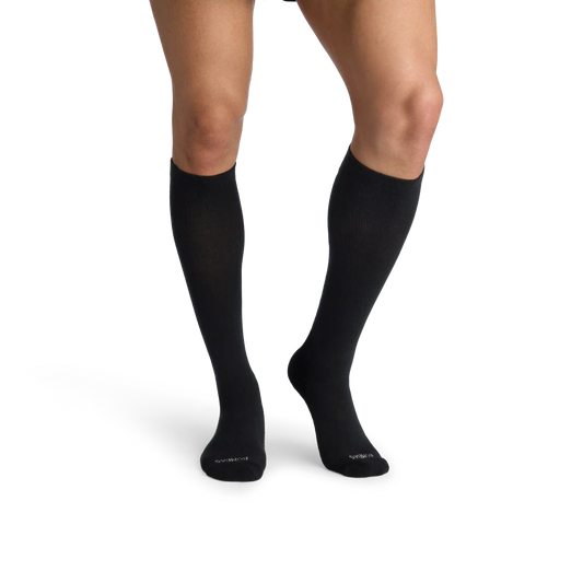 Women's Travel Compression Knee High Socks (15–20mmHg)
