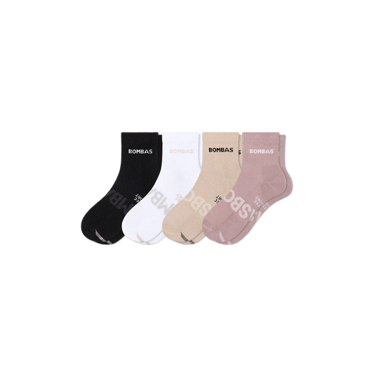 Women's All Sport Quarter Sock 4-Pack