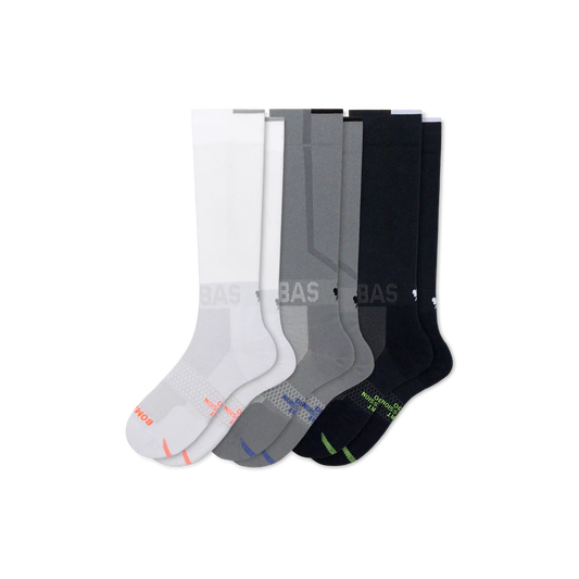 Men's Sport Compression Knee High Sock 3-Pack (20-30mmHg)
