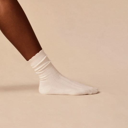 Women's Scallop Half Calf Sock 3-Pack
