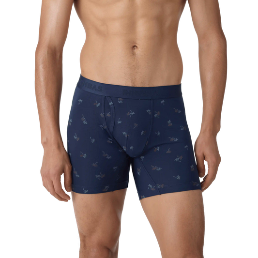 Men's Cotton Modal Blend Boxer Brief 6" 3-Pack