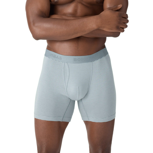 Men's Cotton Modal Blend Boxer Brief 6" 6-Pack