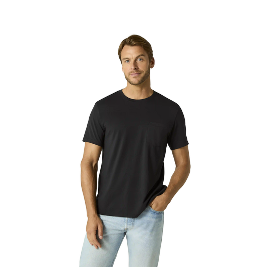 Men's Pima Cotton Pocket Crew Neck T-Shirt