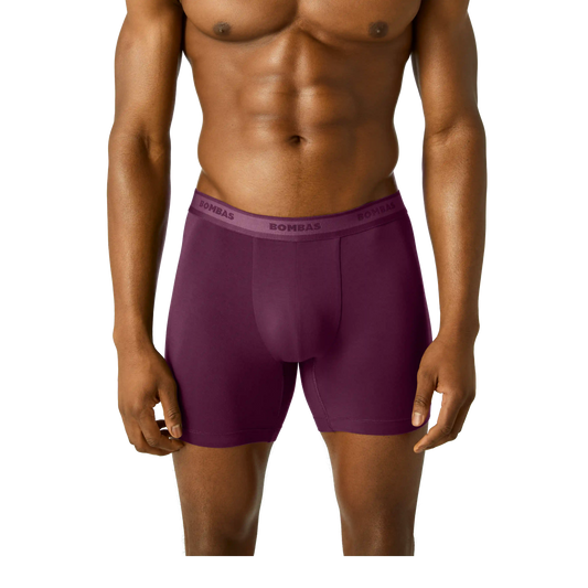 Men's Soft Flex Boxer Brief 6" 6-Pack