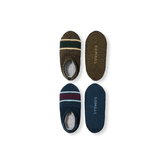 Men's Gripper Slipper 2-Pack