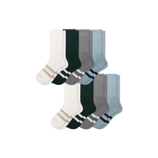 Men's Wide Calf Sock 8-Pack