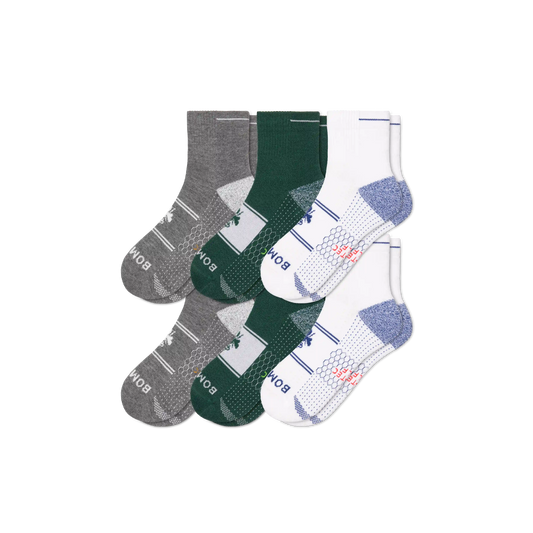 Men's Golf Quarter Sock 6-Pack