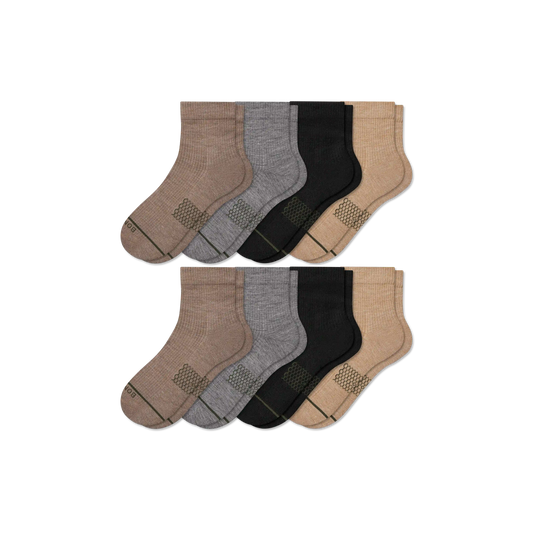 Women's Merino Wool Blend Modern Rib Calf Sock 4-Pack