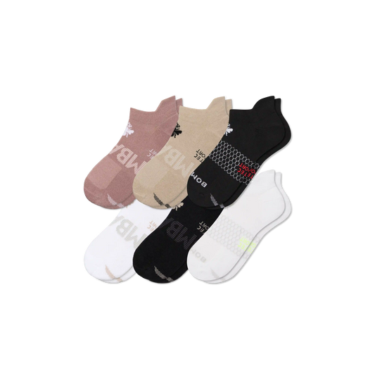 Women's All Sport Ankle Sock 6-Pack