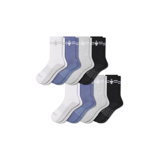 Women's Grippers Half Calf Sock 8-Pack