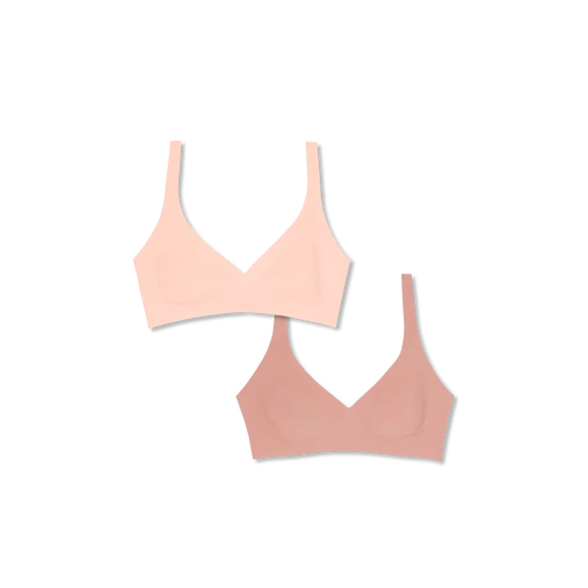 Women’s No Show Plunge Bralette 2-Pack