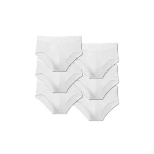 Men's Cotton Modal Blend Flyless Brief 6-Pack