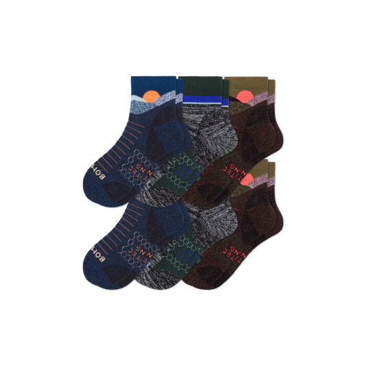 Men's Hiking Quarter Sock 6-Pack