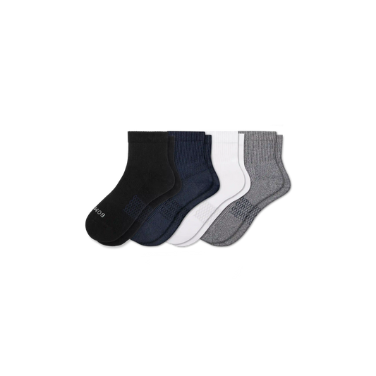 Men's Modern Rib Quarter Sock 4-Pack
